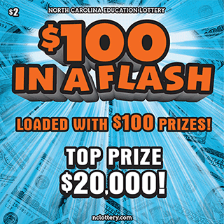 Game logo: $100 in a Flash