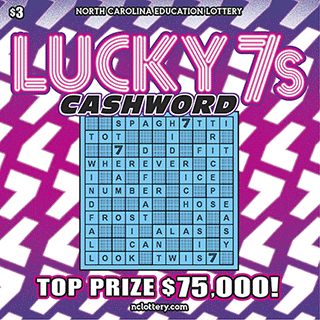 Game logo: Lucky 7s Cashword