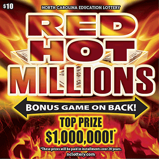 Game logo: Red Hot Millions