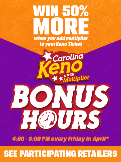 Keno Bonus Hours Promotion